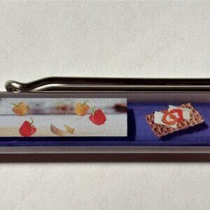 Wasa Crackers Floaty Pen Cracker Appears with Toppings Advertising Promo Novelty